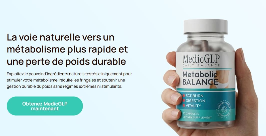 Medic GLP Avis - Capsules MedicGLP pour l'équilibre métabolique! Prix - Acheter